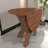 Space-saving Mdf Dining Table, Walnut Veneer, Versatile Use