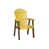 Yellow/Chocolate Brown