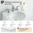 Rivers 18'' Single Bathroom Vanity with Marble Top-1105583595