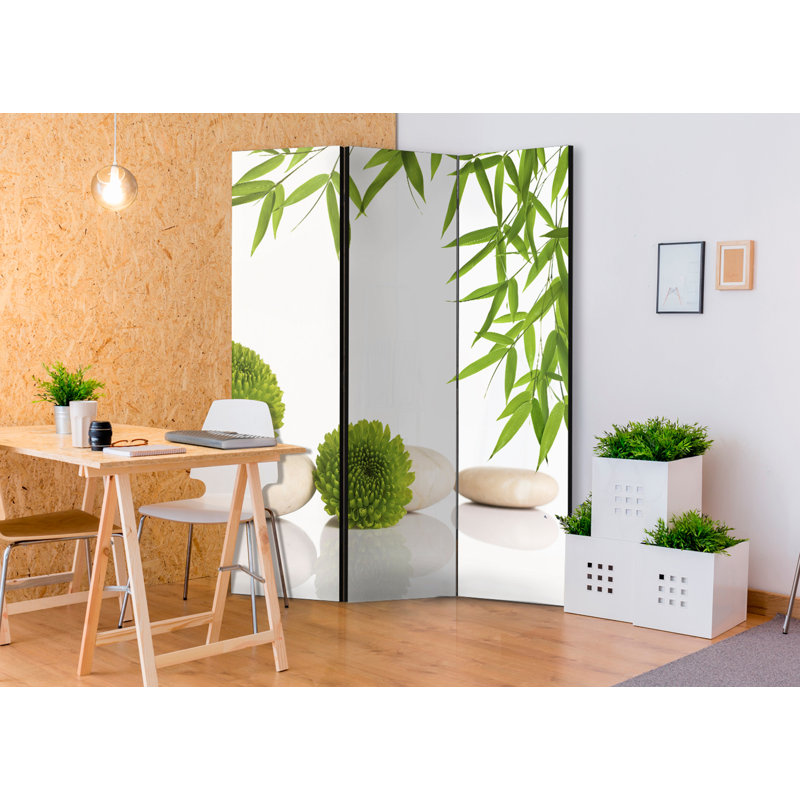 135cm W x 172cm H 3 - Panel Acoustic Room Divider Folding Room Divider