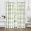 Panneau de rideau simple semi-diaphane avec passe-tringle Antheia-323002532-323002528