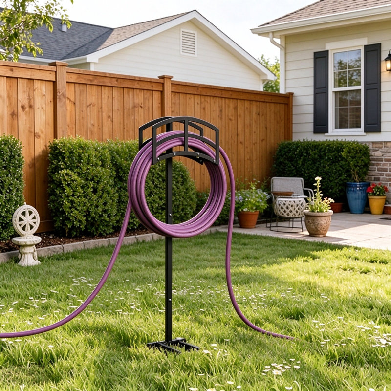 Iron Hose Holder