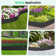 15cm H x 30cm W Plastic Lawn Edging