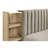 Bookcase Storage Queen Bed with Sliding Shelves