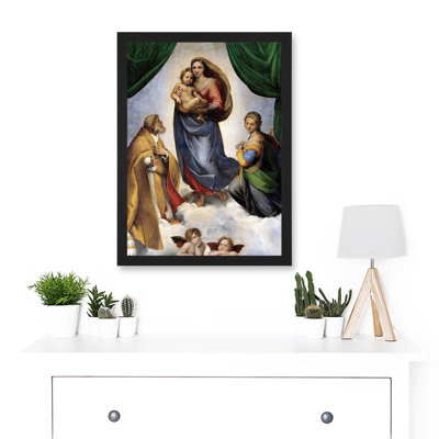 The Sistine Madonna - Single Picture Frame Art Prints
