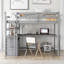 Lit mezzanine avec bureau et tablettes-1520403839