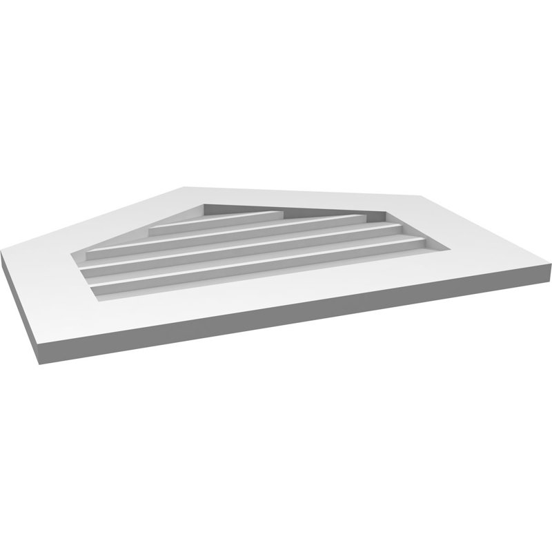 Ventilateur à pignon en uréthane non-fonctionnel Signature, H 20 po x l 26 po x P 1 po