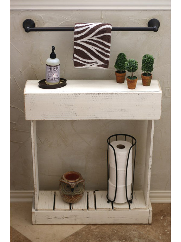 Menasha 30'' Solid Wood Console Table, White