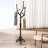 Freestanding Wooden Clothes Coat Rack-328098755