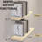 Solid Wood Floating Shelves，Rustic Wooden Wall Shelves-501930271-499360692