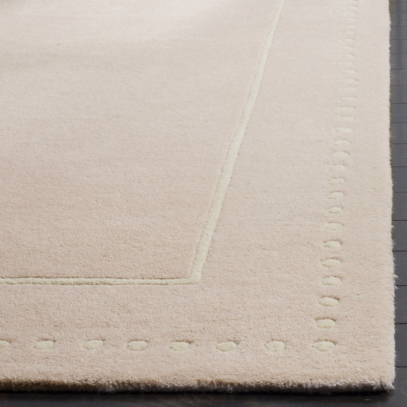 Cruz Hand Tufted Wool Solid Color Rug, Square 9'