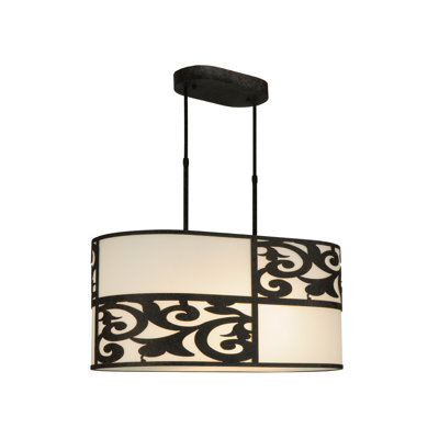 Clarabella 4 - Light Antique Iron Gate Unique/Statement Pendant