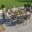 Chaise de patio empilable Palaio -1707071967