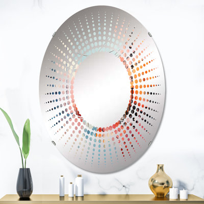 Miroir mural soleil