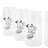 Peanuts 16 Ounce Glass Tumblers Set of 6