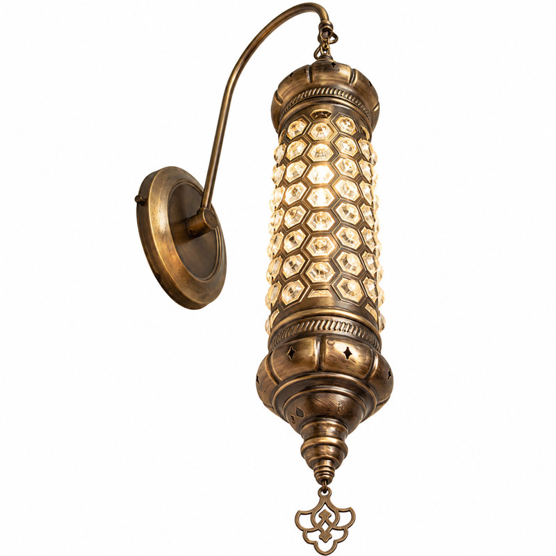 Rodre Glass Armed Sconce