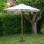 270 cm W X 270 cm D Cantilever Parasol with Crank Lift-507880146