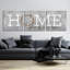 «Home - Where Our Story Begins» par Marla Rae, art mural en verre acrylique, ensemble de 3 pièces-102055916