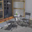 2 - Person Steel Patio Dining Set Round Table-1432056694