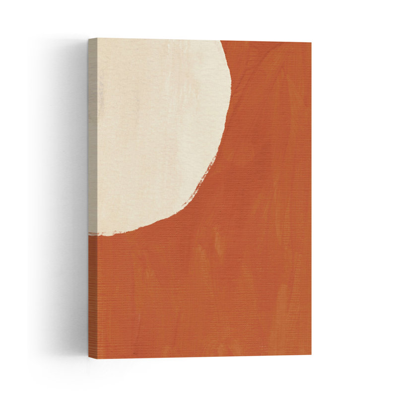 Art mural minimaliste en terre cuite, courbes abstraites géométriques, paysage naturel, H 36 po x l 24 po