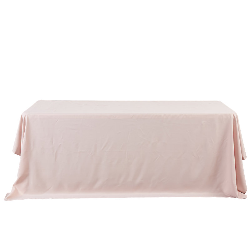 Kennedale Tablecloth, 90" x 132", Blush