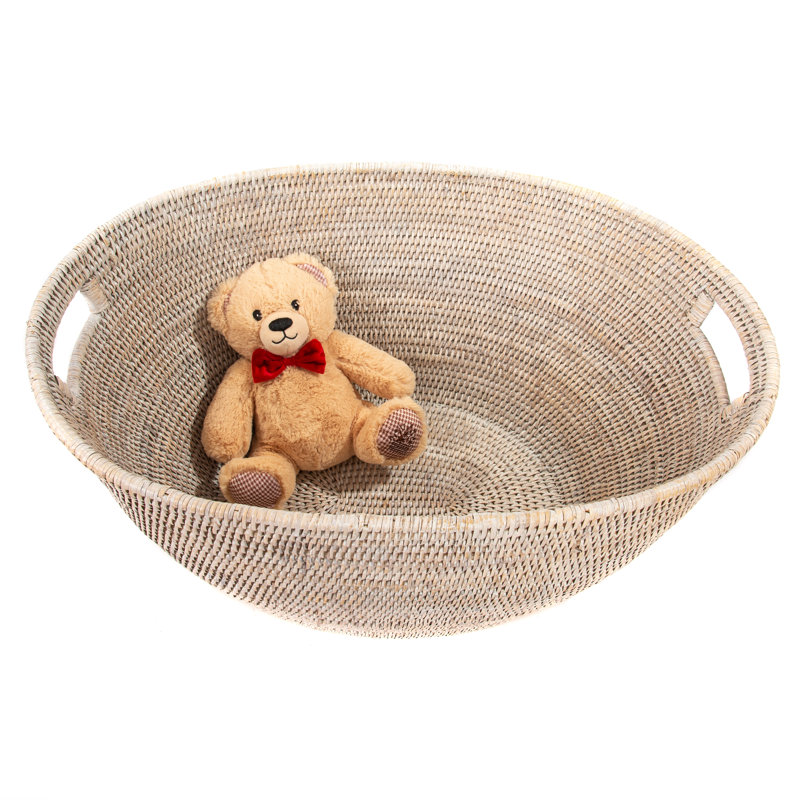 Rael Laundry Basket, White