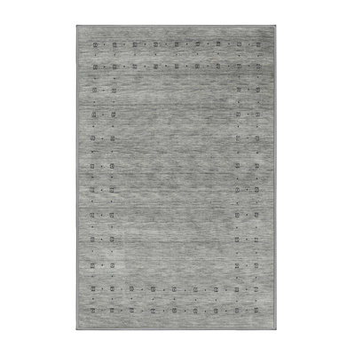 Tapis contemporain gris