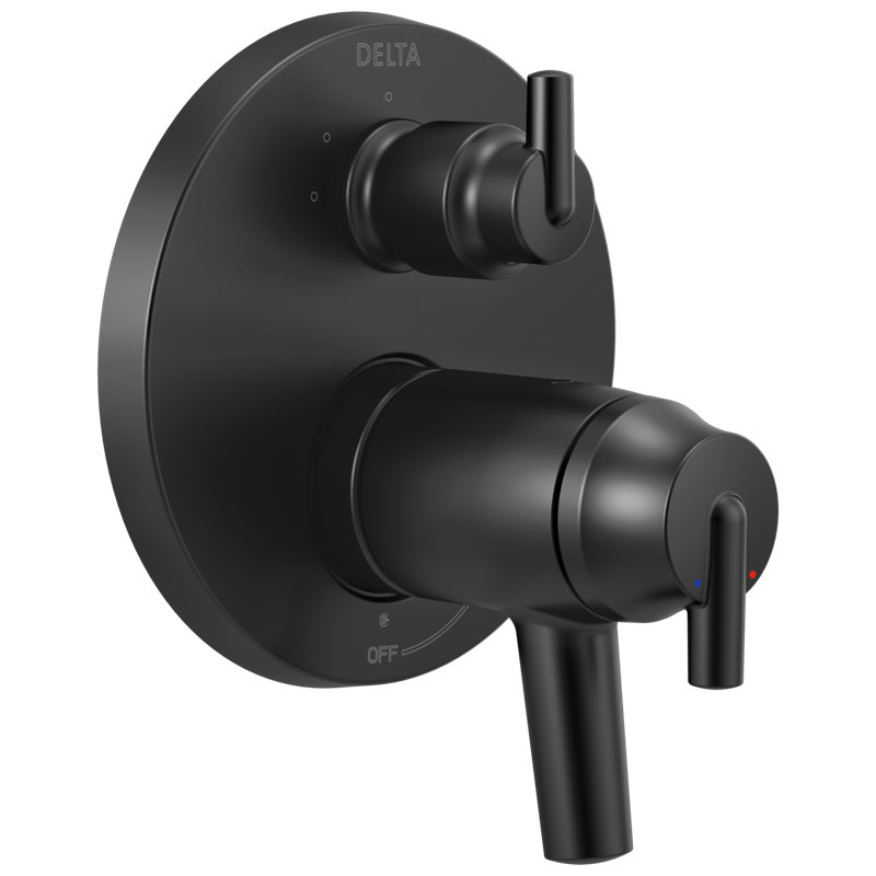 Contemporary TempAssure 17T Series Valve Trim with 3-Setting Integrated Diverter