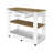 2-Drawer 2-Shelf Kitchen Island
