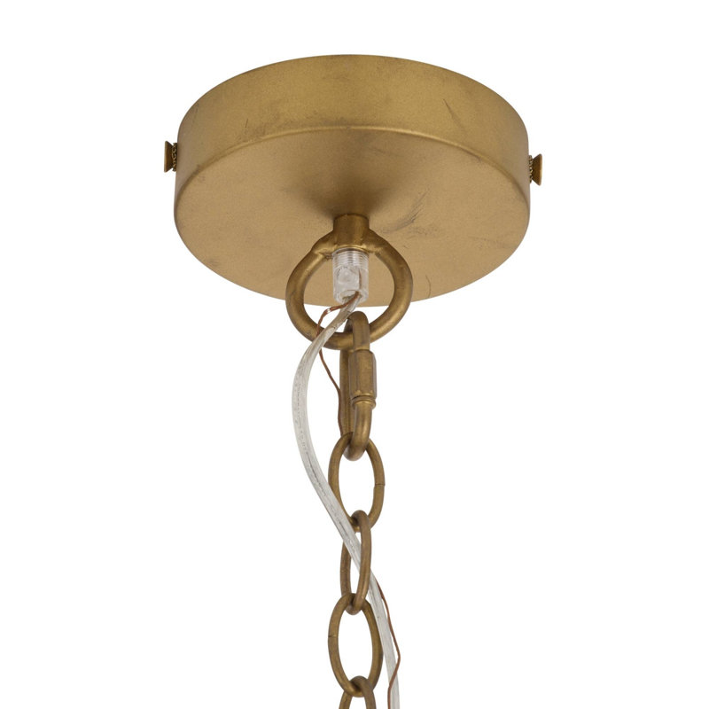 Bilal 8 - Light Iron Chandelier