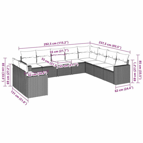 Dimensions du produit