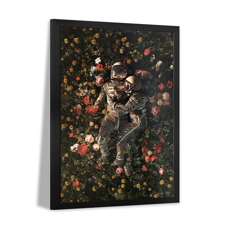«Garden Delights II», affiche encadrée par Nicebleed, H 32 po x l 24 po