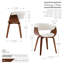 48cm H Polyurethane Upholstered Armchair-21459021