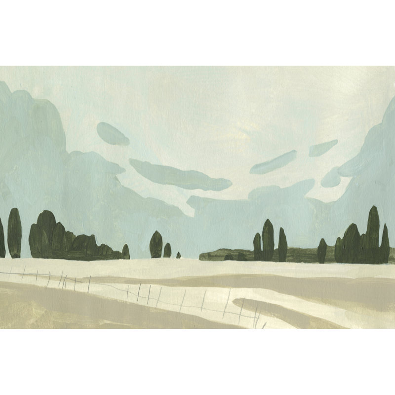 Farmland Study III by Emma Caroline - Wrapped Canvas Painting, Wrapped Canvas, 61 cm H x 91 cm W