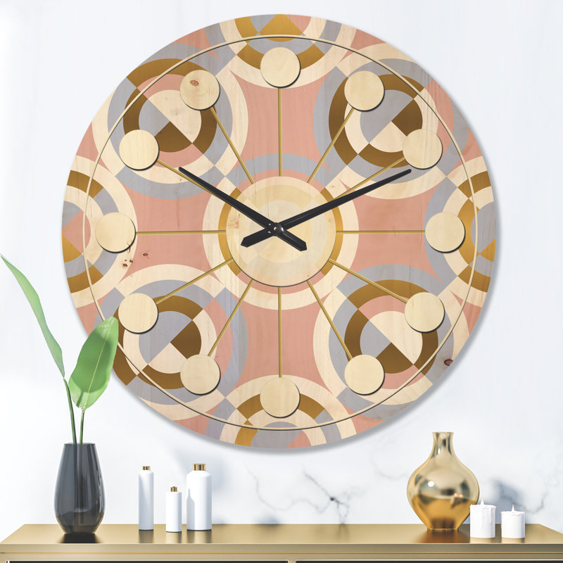 Solid Wood Wall Clock, Extra Large