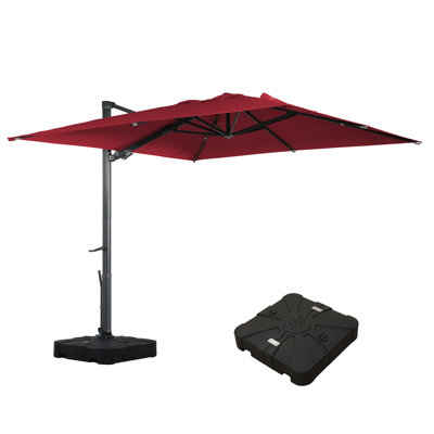Miyeko 156'' x 120'' Rectangular Cantilever Umbrella
