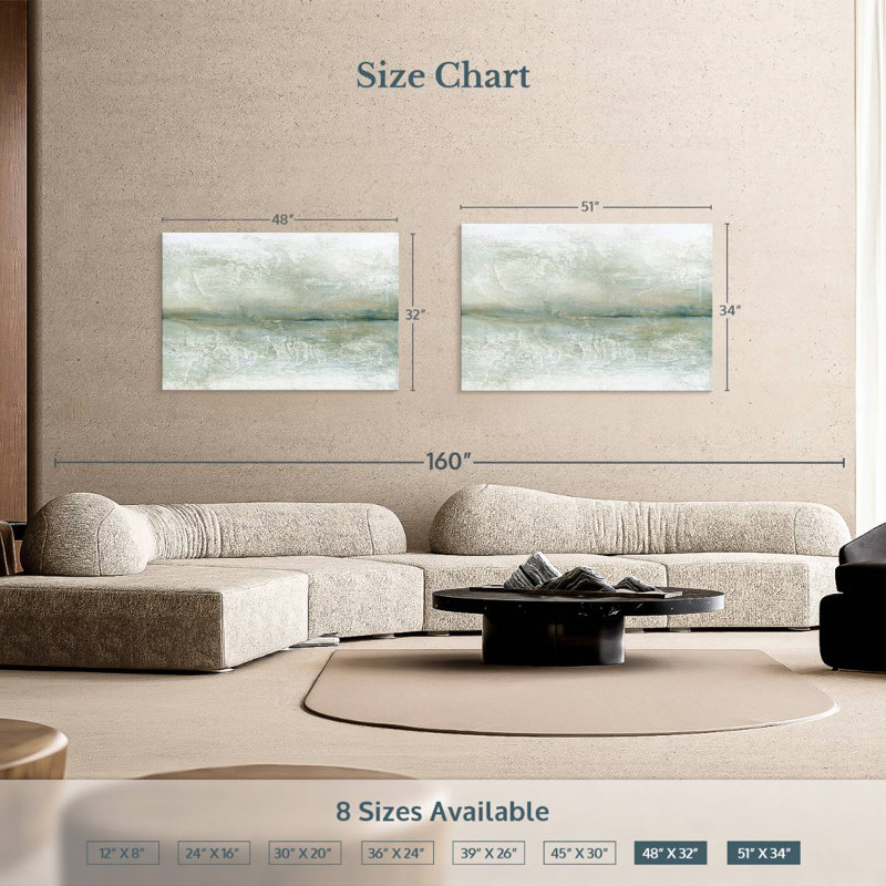 Avery Voyage Abstrait, H 32 po x l 48 po