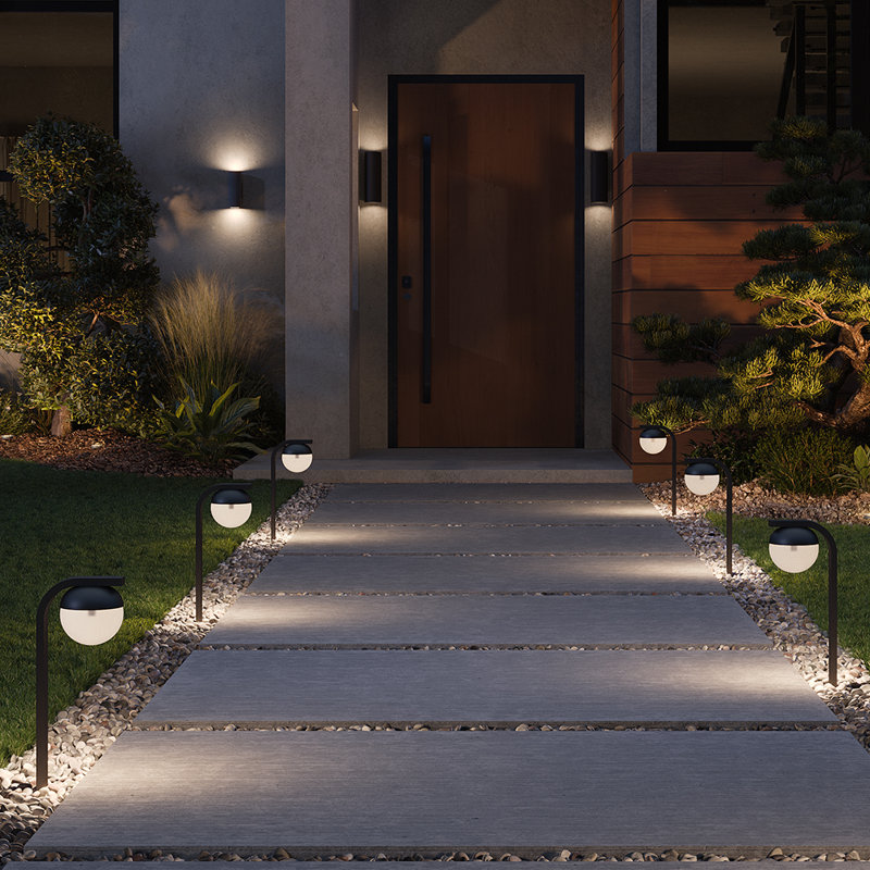 Realm Low Voltage Aluminum Pathway Light, Bronze