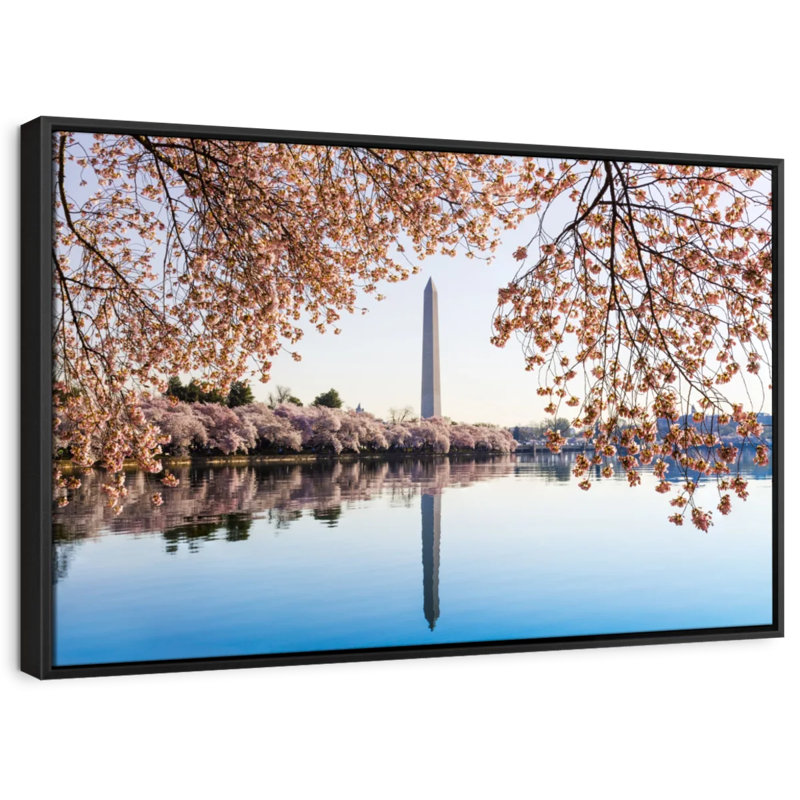 Architecture «Washington DC Spring Wall Art», H 17 po x l 25 po
