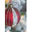 Wille D3.9" Glass Christmas Ball Ornaments for Holiday Decorations