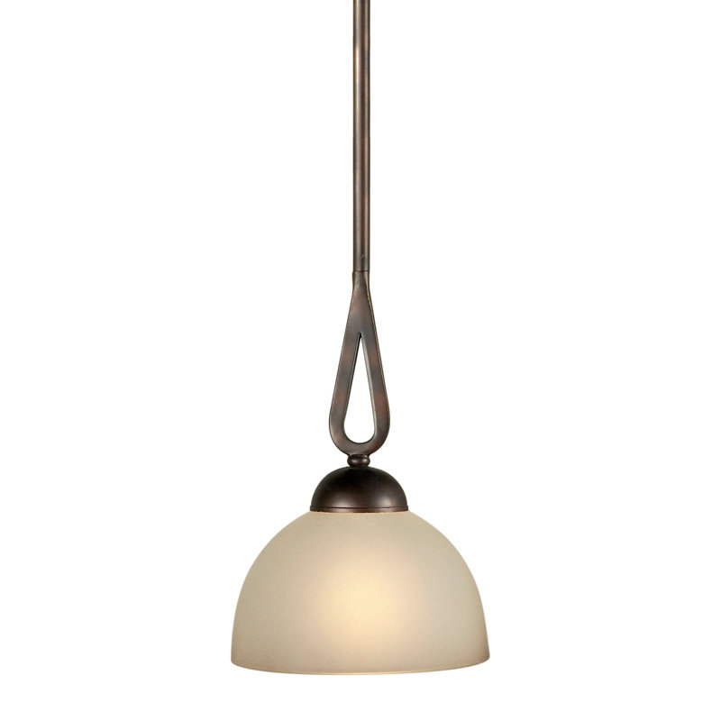 Luminaire suspendu pour dôme simple 1 lumières Vanzandt