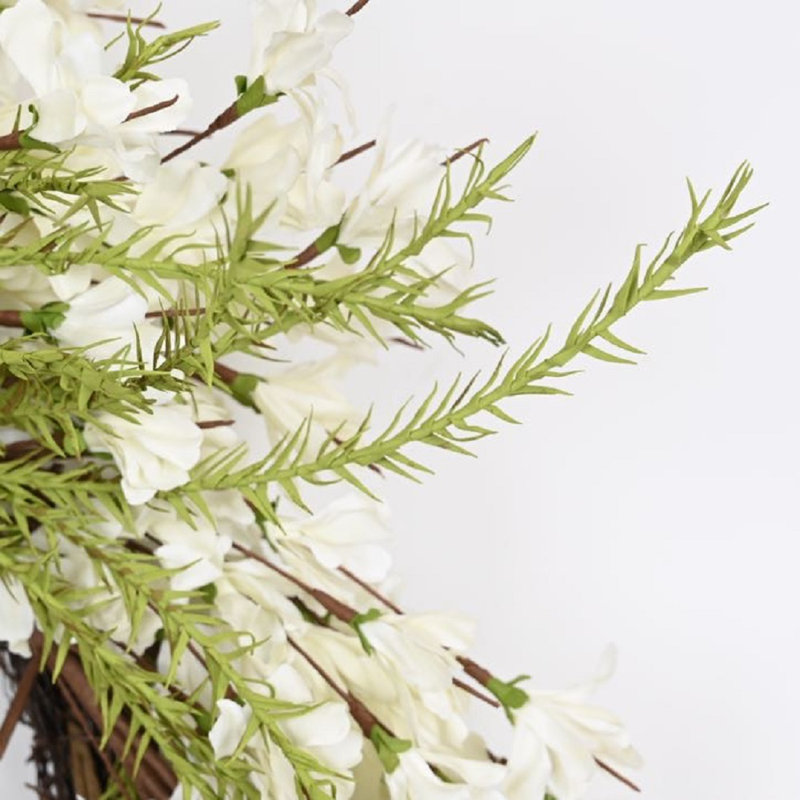 26" Forsythia Spring Wreath