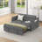 Loveseats Sofa Bed with Pull-out Bed-1770440748