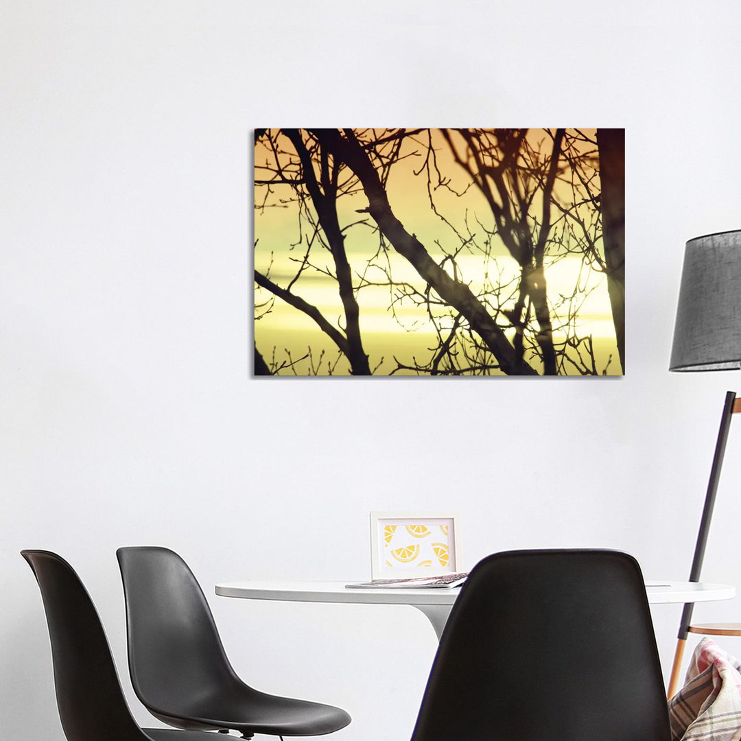 Aspen Sunset I von Savanah Plank - Galerie-verpackte Leinwand Giclée