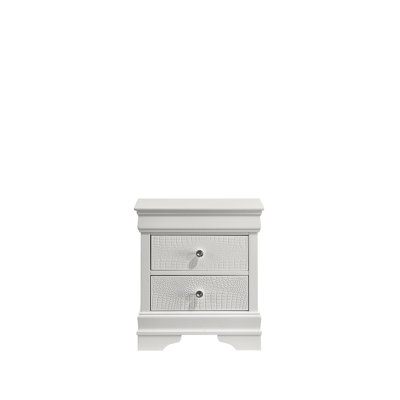 Table de chevet 2 tiroirs Blaze