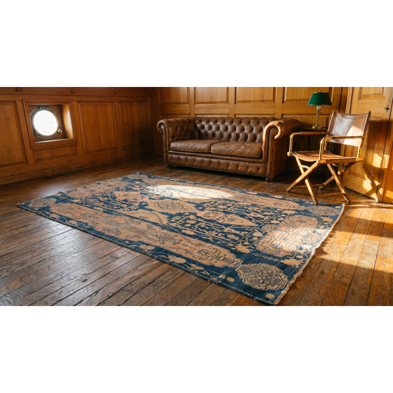 Tapis antique en coton Antique Agra