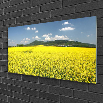 Nature Meadow - Unframed Photograph on Glass
