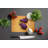 EP II Eggplant Glass Cutting Board