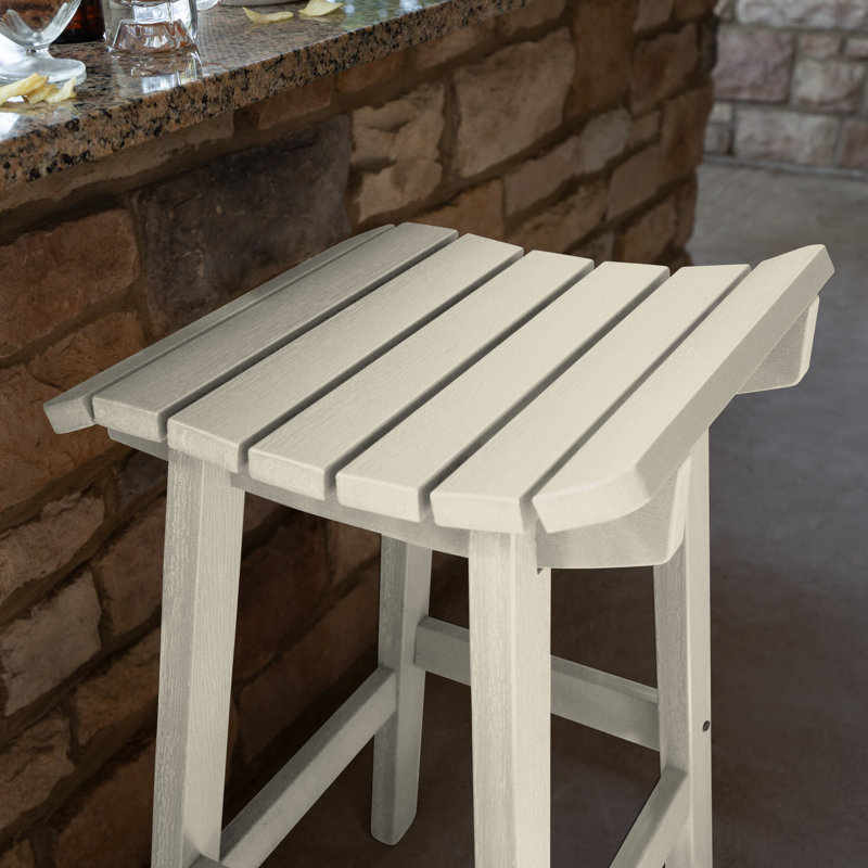 Tabouret Preet, Blanc délavé
