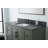  48" Freestanding Single Sink Bathroom Vanity with Top-299184639